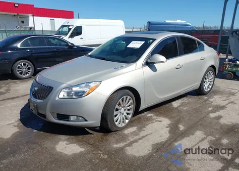 2012 Buick Regal from USA, damaged, VIN 2G4GR5EKXC9131289